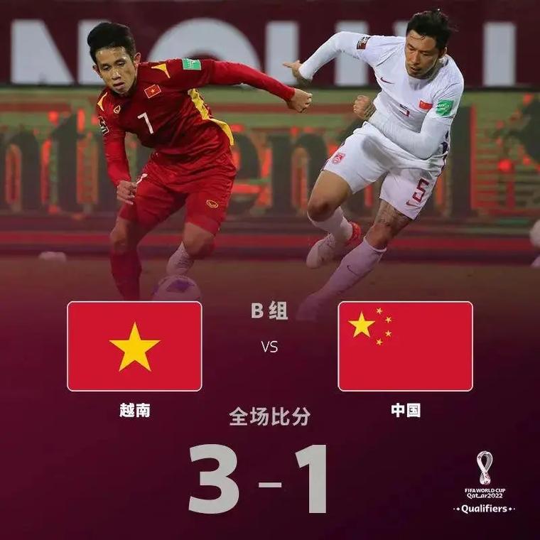 中国足球对越南比赛时间几点