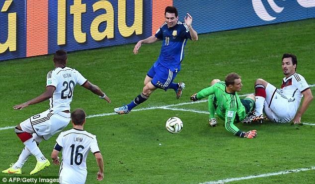 德国对阿根廷世界杯