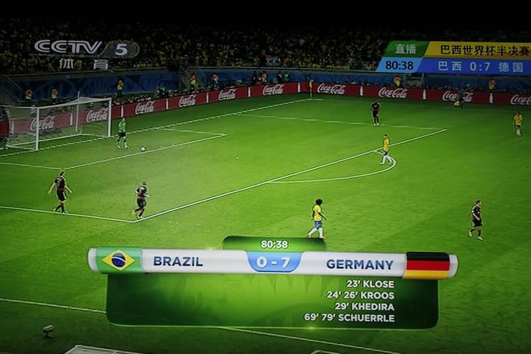 德国7:1巴西