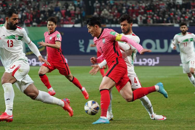 韩国vs伊朗足球